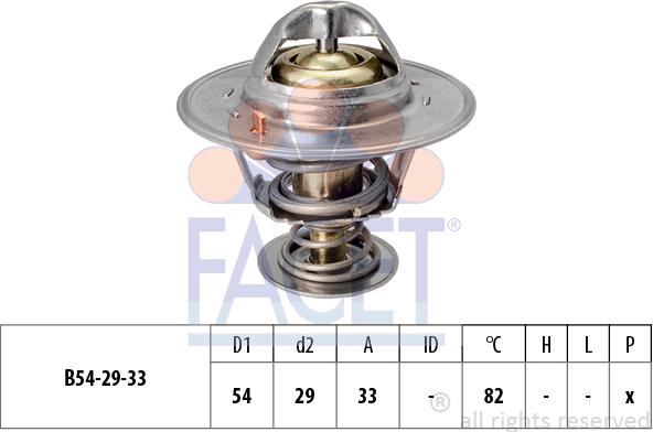 FACET 7.8797S - Термостат, охлаждающая жидкость avtokuzovplus.com.ua