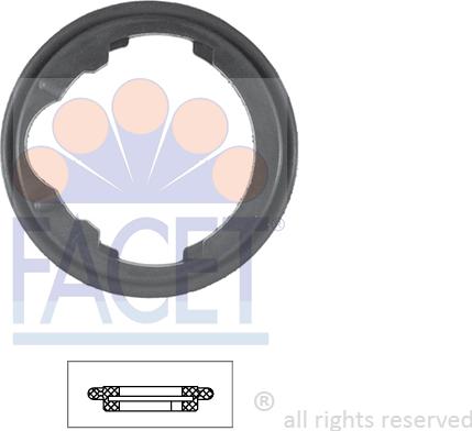 FACET 7.9548 - Прокладка, термостат autocars.com.ua