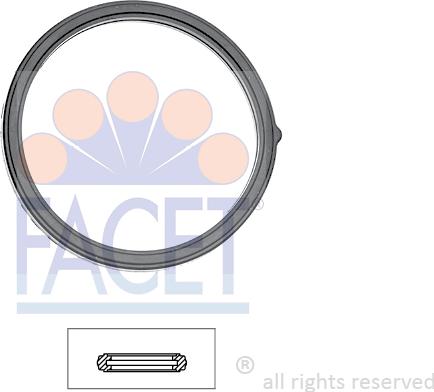 FACET 7.9683 - Прокладка, термостат autocars.com.ua