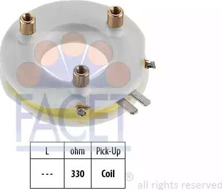 FACET 8.2654 - Датчик, імпульс запалювання autocars.com.ua