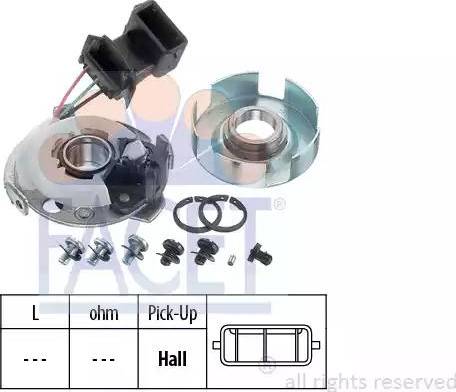 FACET 82725 - Датчик, импульс зажигания avtokuzovplus.com.ua