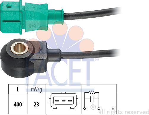 FACET 9.3005 - Датчик детонации avtokuzovplus.com.ua