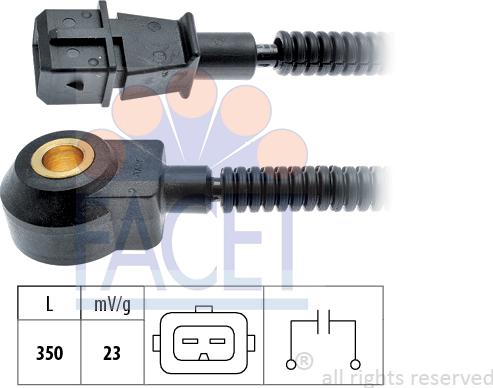 FACET 9.3123 - Датчик детонації autocars.com.ua