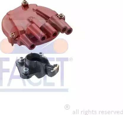 FACET HT.0553 - Ремкомплект, розподільник запалювання autocars.com.ua