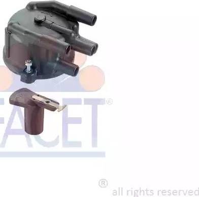 FACET HT.0609 - Ремкомплект, розподільник запалювання autocars.com.ua