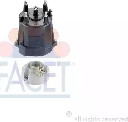 FACET HT.0617 - Ремкомплект, розподільник запалювання autocars.com.ua