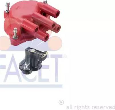 FACET HT.0659 - Ремкомплект, розподільник запалювання autocars.com.ua