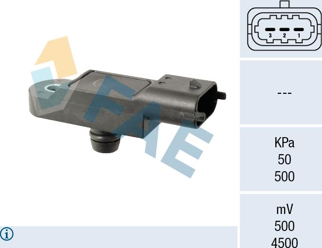 FAE 15276 - Датчик MAP, тиск повітря autocars.com.ua