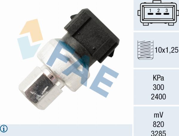 FAE 15808 - Пневматичний вимикач, кондиціонер autocars.com.ua