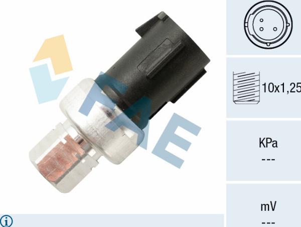 FAE 15813 - Пневматичний вимикач, кондиціонер autocars.com.ua