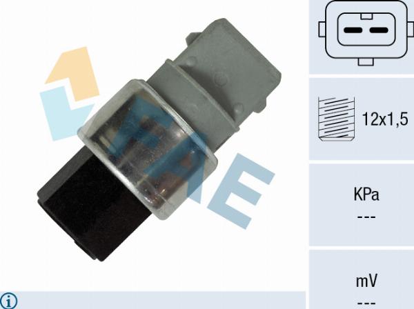 FAE 15829 - Пневматичний вимикач, кондиціонер autocars.com.ua