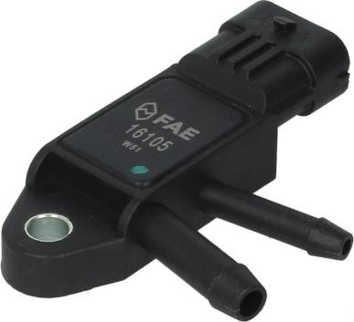 FAE 16105 - Датчик, тиск вихлопних газів autocars.com.ua