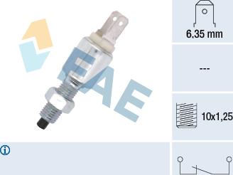 FAE 24350 - Вимикач ліхтаря сигналу гальмування autocars.com.ua