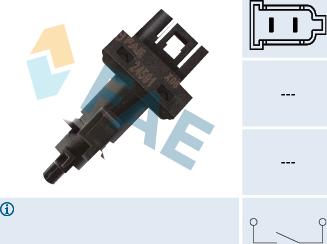 FAE 24591 - Переключатель управления, сист. регулирования скорости autodnr.net