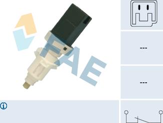 FAE 24660 - Датчик стоп сигнала autodnr.net