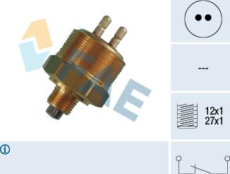 FAE 25110 - Вимикач ліхтаря сигналу гальмування autocars.com.ua