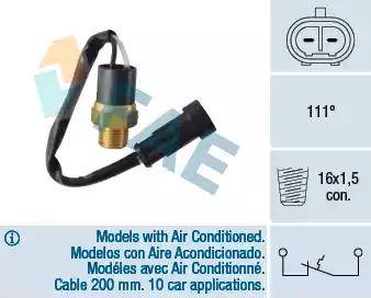 FAE 35842 - Датчик, температура охлаждающей жидкости autodnr.net