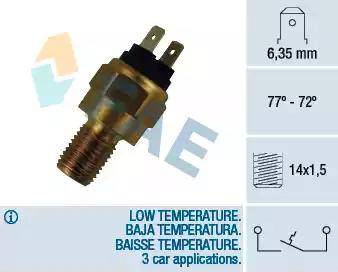 FAE 36310 - Термовимикач, вентилятор радіатора / кондиціонера autocars.com.ua