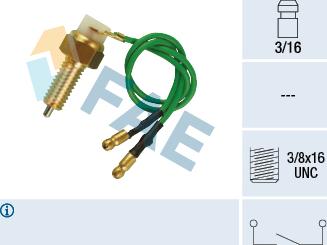 FAE 40150 - Датчик, контактний перемикач, фара заднього ходу autocars.com.ua