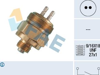 FAE 40450 - Датчик, переключатель, фара заднего хода autodnr.net