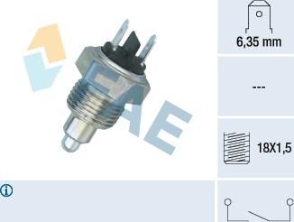 FAE 40970 - Датчик, переключатель, фара заднего хода avtokuzovplus.com.ua