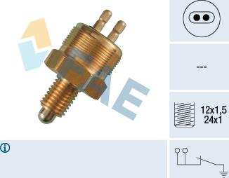 FAE 41140 - Датчик, контактний перемикач, фара заднього ходу autocars.com.ua