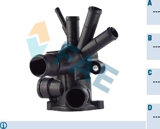 FAE 54202 - Фланець охолоджуючої рідини autocars.com.ua