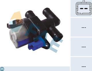 FAE 55007 - Регулирующий клапан охлаждающей жидкости avtokuzovplus.com.ua