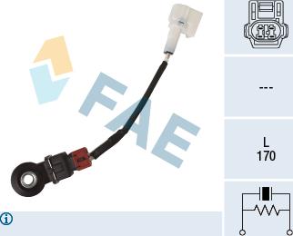 FAE 60252 - Датчик детонації autocars.com.ua