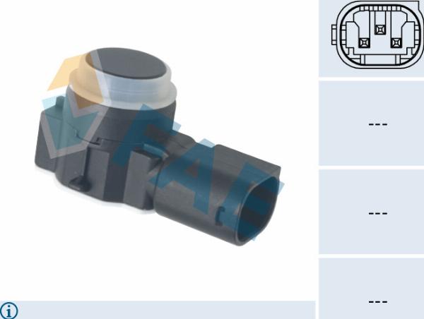 FAE 66102 - Датчик, система допомоги при парковці autocars.com.ua