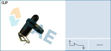 FAE 67090 - Вимикач, контакт двері autocars.com.ua