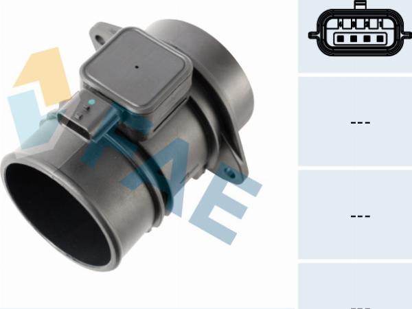 FAE 69010 - Датчик потоку, маси повітря autocars.com.ua
