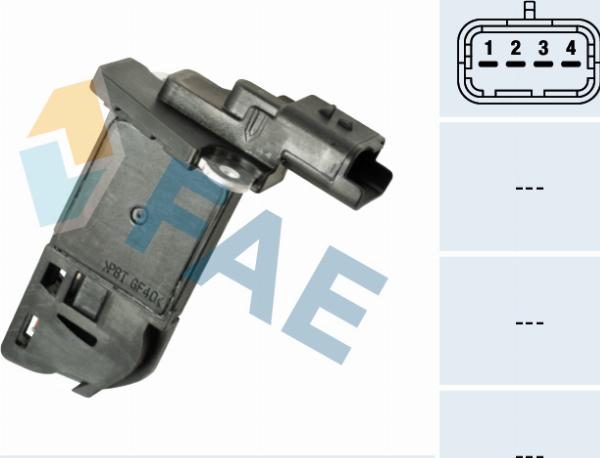 FAE 69012 - Датчик потоку, маси повітря autocars.com.ua