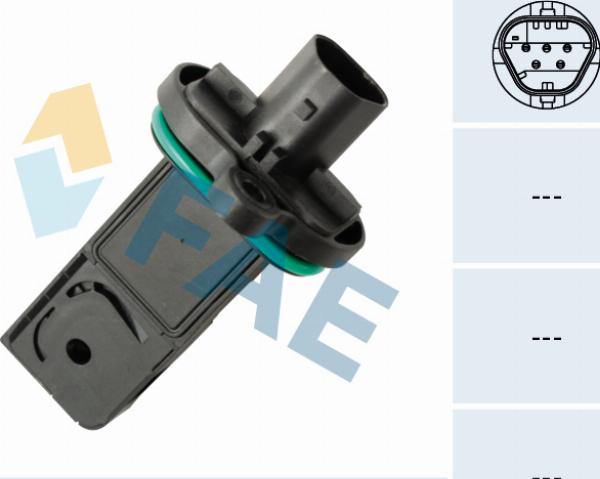 FAE 69015 - Датчик потоку, маси повітря autocars.com.ua