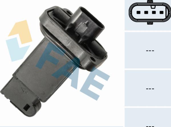 FAE 69024 - Датчик потоку, маси повітря autocars.com.ua