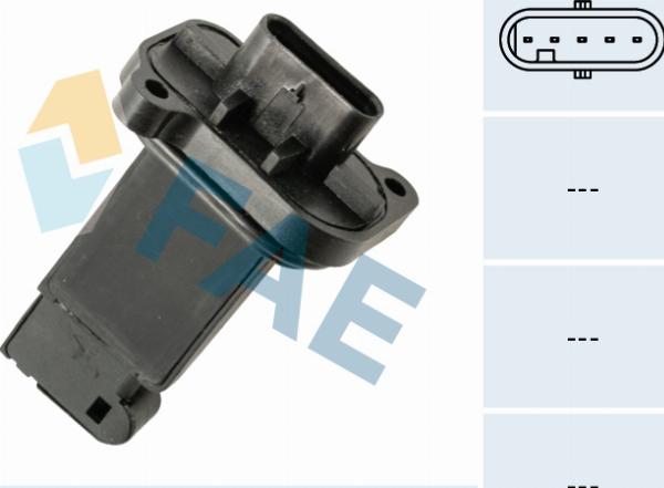 FAE 69025 - Датчик потоку, маси повітря autocars.com.ua