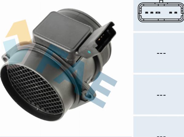 FAE 69030 - Датчик потоку, маси повітря autocars.com.ua