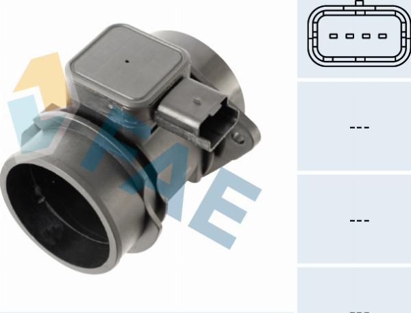 FAE 69032 - Датчик потоку, маси повітря autocars.com.ua