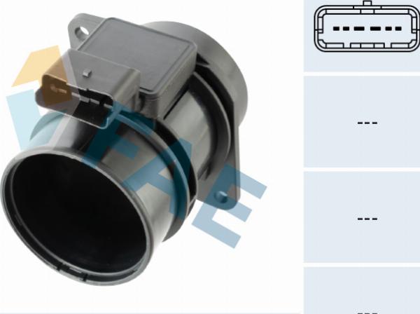 FAE 69040 - Датчик потоку, маси повітря autocars.com.ua