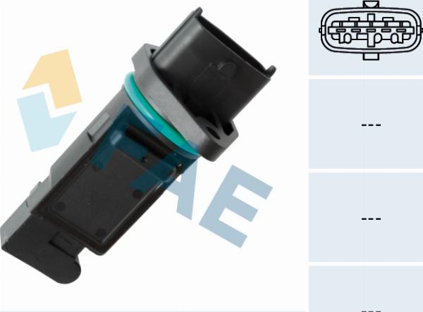 FAE 69045 - Датчик потоку, маси повітря autocars.com.ua