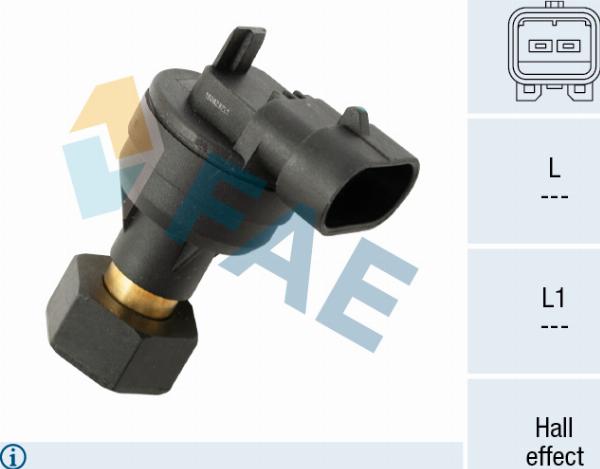 FAE 76012 - Датчик швидкості, спідометра autocars.com.ua
