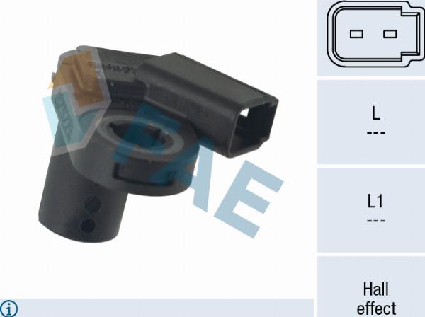 FAE 76014 - Датчик, швидкість, частота обертання autocars.com.ua