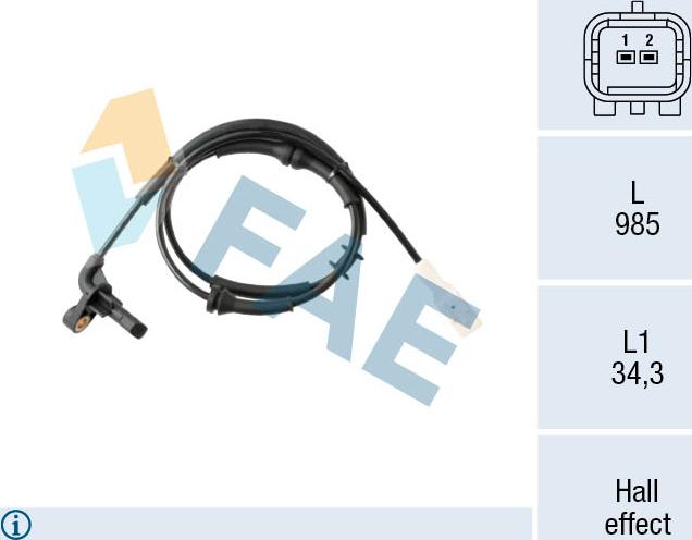 FAE 78607 - Генератор autocars.com.ua