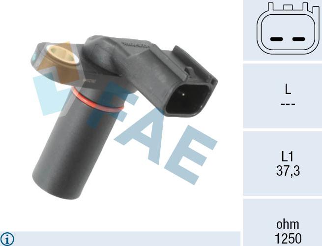FAE 79263 - Датчик, положення розподільного валу autocars.com.ua