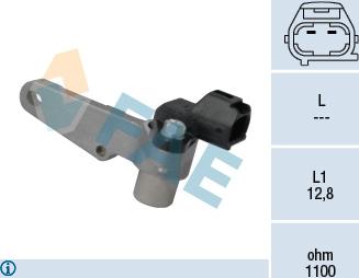 FAE 79312 - Датчик, положення розподільного валу autocars.com.ua