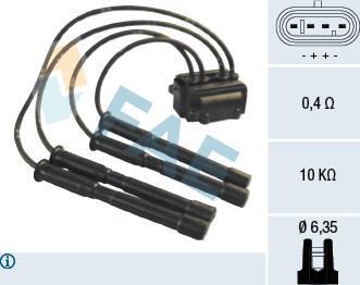 FAE 80225 - Котушка запалювання autocars.com.ua