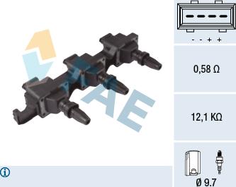 FAE 80374 - Катушка зажигания autodnr.net