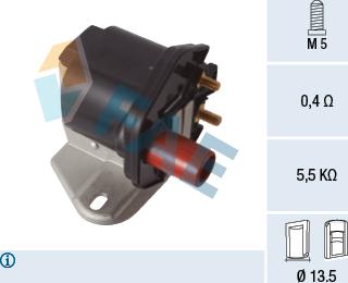 FAE 80460 - Котушка запалювання autocars.com.ua