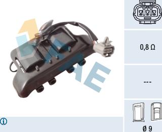 FAE 80490 - Котушка запалювання autocars.com.ua