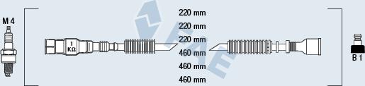 FAE 83995 - Комплект проводов зажигания autodnr.net